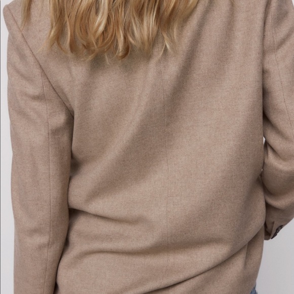 Zara Tan Blazer - Picture 7 of 16